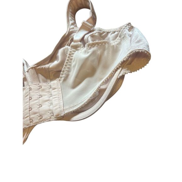 Vintage Champagne Bra Full Coverage Underwire Support Comfort Everyday - Picture 4 of 7